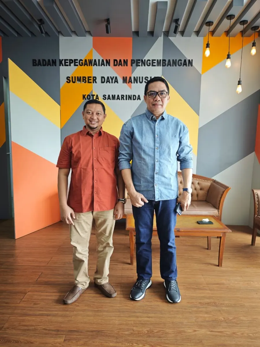 Salut Etam Betuah kunjungan ke BKPSDM Kota Samarinda