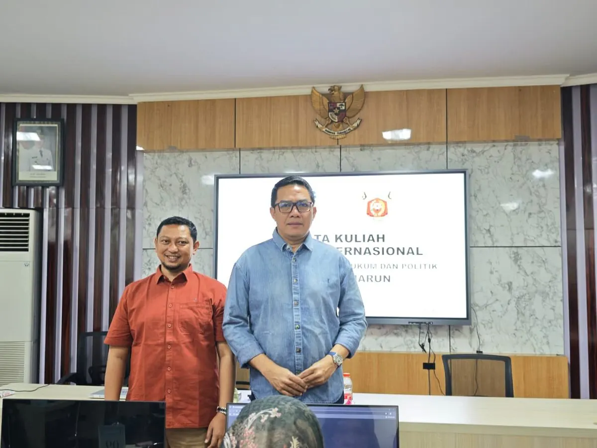 Persiapan ruangan TTM Hukum Internasional Pemkot Samarinda
