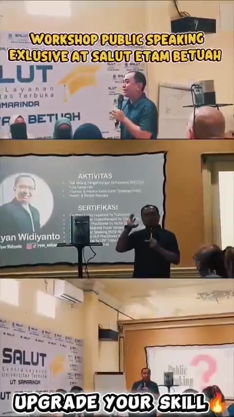 Workshop Public Speaking di Salut Etam Betuah